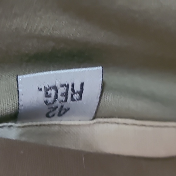 Botany 500 Double Breasted Faux Fur Lined Trench Coat w/Belt Men's Beige Vintage - Picture 10 of 10